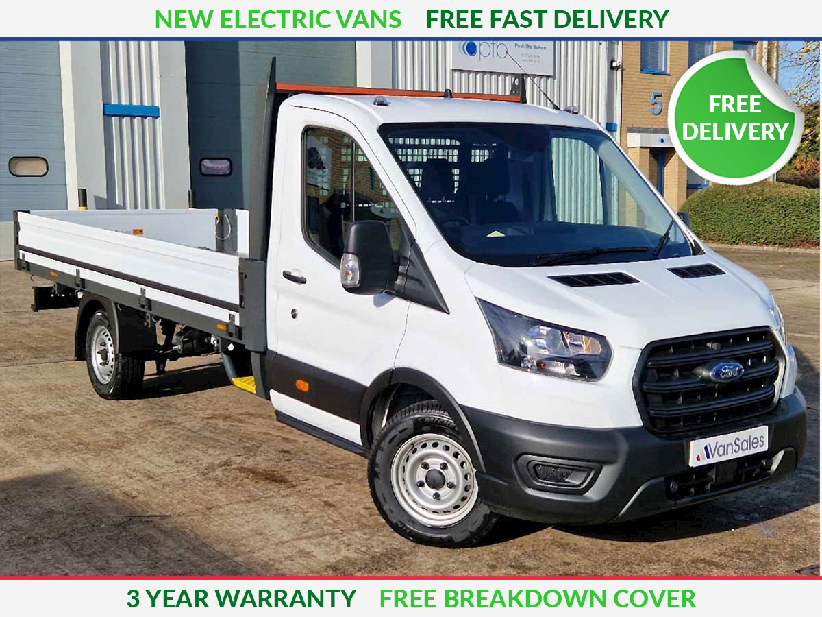 Ford Transit 135kW 68kWh Leader Premium Dropside Auto